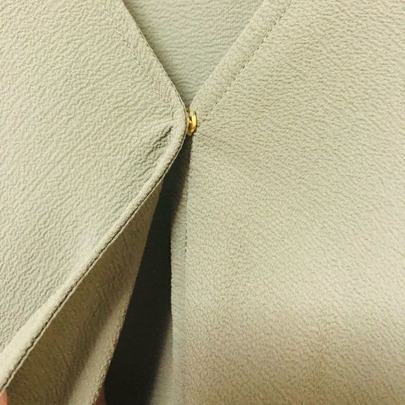 Michael Kors Drape-front Tie Sleeve Blouse - Picture 5 of 13